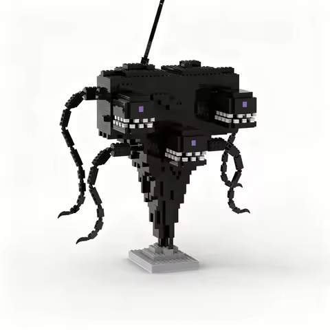 1400PCS MOC Game Series Wither Storm Miinecraft Story Mode Model Collectible Display DIY Creative Bu