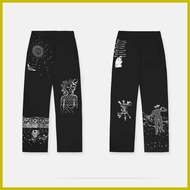 ✎ ∈ ☏ 2024 New Kyrie Irving Ink Printed Training Basketball Cotton SweatPants American Casual Loose