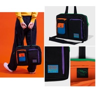 WIGGLE WIGGLE Two Way Laptop Bag | Lightweight Nylon Crossbody & Tote/laptop tote bag/office bag/lap