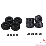 SAK 4Pieces Upgrade RC Wheel for Rim Tire Durable Spare Part for 4wd HSP 1 10 Offroa
