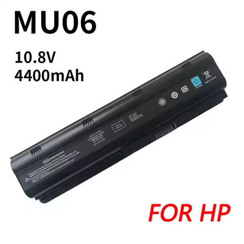 Laptop Battery for HP MU06 6 Cells 47Wh 4400mAh 10.8V CQ42 CQ43 CQ32 G42 G32 CQ62 CQ72