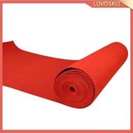 [Lovoski2] Red Carpet Aisle Runner 1 Meter Wide Disposable Elegant Comfortable Walkway Red Carpet We