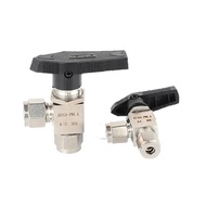 Q93SA-PN6.4 Adjustable Right Angle Needle Hard Tube SS304 6/8/10/12mm 1/8 1/4 3/8 Hard Flow Control 