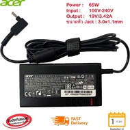 Acer Adapter ของแท้ 19V/3.42A 65W หัวขนาด 3.0*1.1mm สายชาร์จ Acer Swift 3 SF315-41G สายชาร์จ เอเซอร์ อะแดปเตอร์ (Acer010)