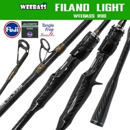 WEEBASS Rod-FILANO LIGHT Model 5-18lbs (2-Piece Rod) Fake Bait Fishing