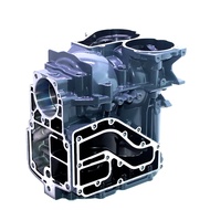 69P-15100-00-1S Full Set Crank Case for Yamaha 25HP 30HP Outboard Engine 61N 69P Model 61N-15100 69P