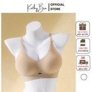 A36 [TYPE 1 Back Size] KATHY BRA Rimless Ventilated Latex BRA 3cm Thick Breast Lift Tight