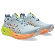 ASICS GEL NIMBUS 26 PARIS COOL สี GREY/SAFETY YELLOW-WOMEN รองเท้าวิ่งผู้หญิง