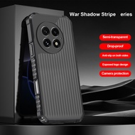 Armor Stripes Phone Case for OnePlus 13 13R One Plus Nord 4 5 CE5 Anti-slip Four Corners Shockproof 