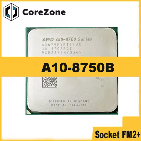 A10-Series PRO A10-8750B A10 8750 3.6G 65W AD8750YBI44JC/AD875BYBI44JC Socket FM2+