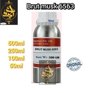 KEVA Brute Musk 6563 Attar Perfume, Unisex,Popular Scent,Non-Alcoholic,Long Lasting Attar Oil,Concen