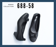 รองเท้าเเฟชั่นผู้หญิงเเบบคัชชูส้นเตี้ย No. 688-58 NE&amp;NA Collection Shoes