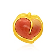 CHOW TAI FOOK Token of Friendship [周大福友禮] Collection 999 Pure Gold Charm - Prosperity Peach R29935