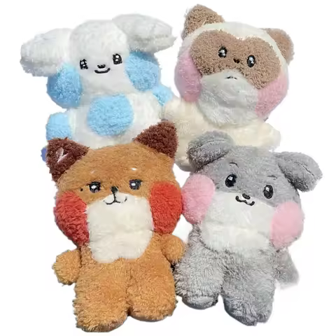 New Kpop Korean ZB1 Kim GyuVin Han YuJin Park Gunwook Cartoon Plush Figures Display 17CM