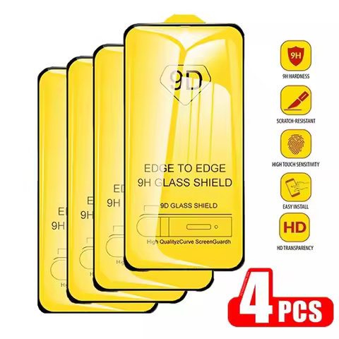 9D Tempered Glass Screen Protector for Samsung S25 S24 Ultra S23 S22 Plus S21 S20 FE A53 A56 A55 A54