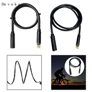 [Devoko] E Bike Motor Extension Cable 9 Pin Sturdy Female to Male Multifunction Easy to Use Parts Po