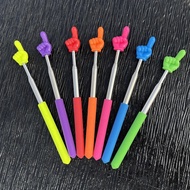 Stainless steel retractable reading pointer, teaching pointer, teacher's teaching stick