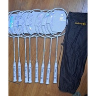 Kumpoo K520pro, K520S badminton rackets, free pre-strung strings and beautiful durable velvet bag.