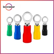 50PCS RV1.25/2/3.5/5.5  Ring Insulated Wire Connector Electrical Crimp Terminal RV1.25-5.5 Cable Wir