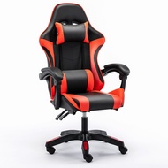 Gaming Chair เก้าอี้เกมส์มิ่ง สำหรับเล่นเกมส์ หรือเก้าอี้ทำงาน ปรับนอนได้ 180 องศา เบาะหนังพรีเมี่ยม