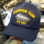 Navy Blue Cap SCORPION TANK FV101