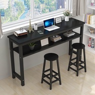 Modern Minimalist Double Layer Wall-Mounted Desk Customizable Size 70-170cm Width 30-35cm Height 80c