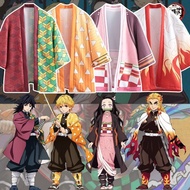 Anime Haori Demon Slayer cosplay Demon Slayer Clothes cos Bathrobe Demon Slayer Haori