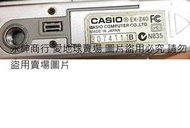 二手市面稀少故障日本制Casio Exilim Zoom EX-Z40(上電無反應狀況如圖當收藏/裝飾品)