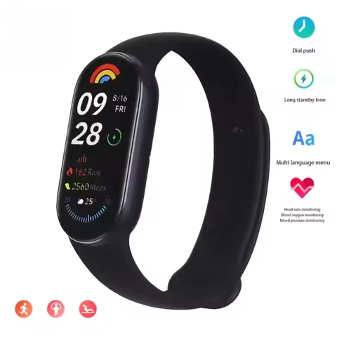 Smart Band M9 Sports Modes Sleep Monitoring Extra-long Battery life Mini Wrist Sport Watch