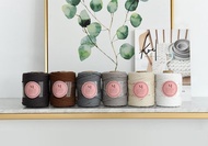 Macrame編織用彩色棉繩_灰白色系列