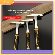 【ELE-NEW】High Carbon Steel Geology Hammer with Non Slip Shockproof Handle for Outdoor