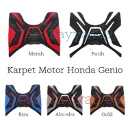 Monster Karpet Bordes Alas Pijakan Kaki Motor Honda Genio Cbs Iss