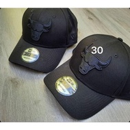 NBA Basketball Hat Basketball New Era Black NBA Team "Chicago Bulls" Cap