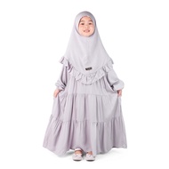Syalu Set Gamis Anak Perempuan Muslim Kekinian Gamis RAYYA