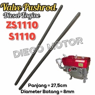 MESIN S1110 S1115 Pushrod Pole Stick Chopsticks Valve Diesel Engine Dongfeng S1115 Z1115 20PK 24PK