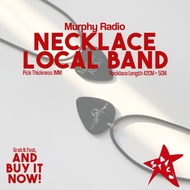 Murphy Radio | Necklace Pick Guitar Pick Necklace/ | Two Sides Reversible