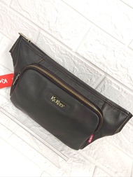 Kickers Genuine Leather Men Waist Bag& Chest Bag 78806 31cm3cm12cm
