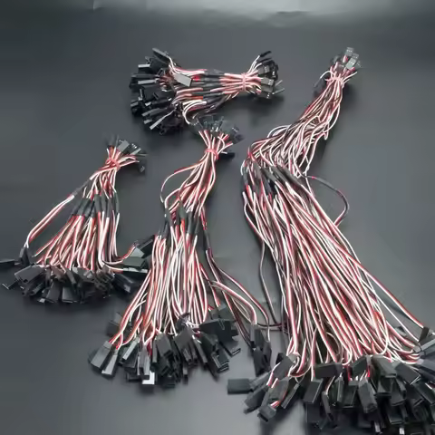 10PCS 150/200/300/500mm RC Servo Motor Y-shaped Extension Cable Wire for RC Servo Motor JR Futaba RC