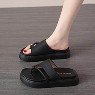 Slippers For Women Wearing On The Beach In Summer New Anti Slip And Height Increasing Outdoor Shoes