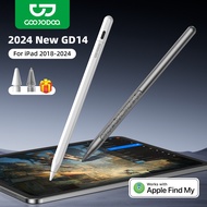 GOOJODOQ GD14 2024 New Stylus Pen with ipad find my app and Custom shortcut keys for Ipad mini5 6 Ai
