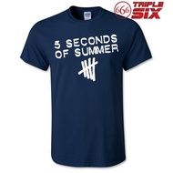 TRIPLESIX - T-Shirt / T-Shirt - 5 seconds of summer - NAVY