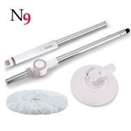 WAMP N9 Spin Mop Handle Replacement Set Accessories Stainless Steel Mops Stick