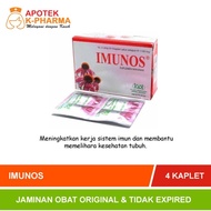 Ready  Imunos Strip Isi 4 Tablet Obat Original Lapi  Diskon