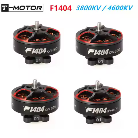 T-motor F1404 3800KV 2900KV 4600KV 3-4S 9.1g FPV Brushless Motor 1.5mm Shaft 2.5-4inch Cinewhoop Dut
