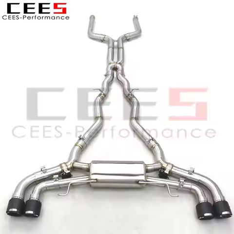 CEES Customized Stainless Steel Performance Catback Exhaust System for BMW M8 Coupe F92 4.4T 2018-20