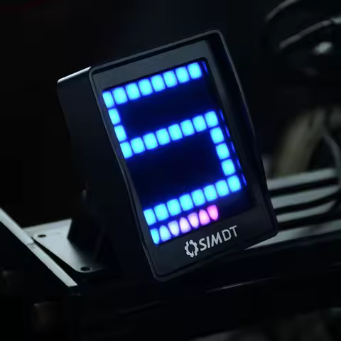 PC Simracing G2 Gear Speed Display Game Dashboard Display Meters For Thrustmaster T300 For Logitech 