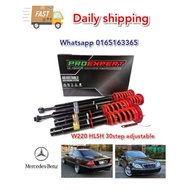 MERCEDES BENZ W220 W221 W212 ADJUSTABLE ABSORBER HILOWSOFTHARD