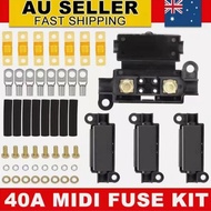 40A MIDI Fuse Kit4 ANS Bracket7 x 40 AMP Fuse，Insurance Film Insurance Holder