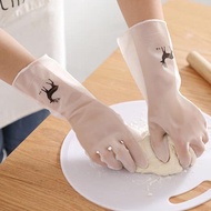Nitrile Rubber Gloves Household Cleaning Durable Gloves Kitchen Dishwashing and Vegetable Gloves