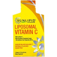 SunLipid Liposomal Vitamin C, Naturally Flavored, 1000 mg Vitamin C, Vegan, 1 packet